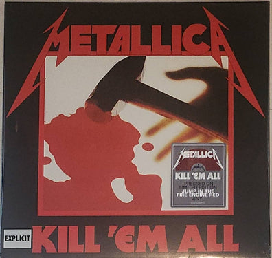 Metallica - Kill 'Em All (Limited Ed, Fire Engine Red Vinyl)